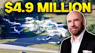 Inside John Travolta's Stunning Home With a Private Airport!