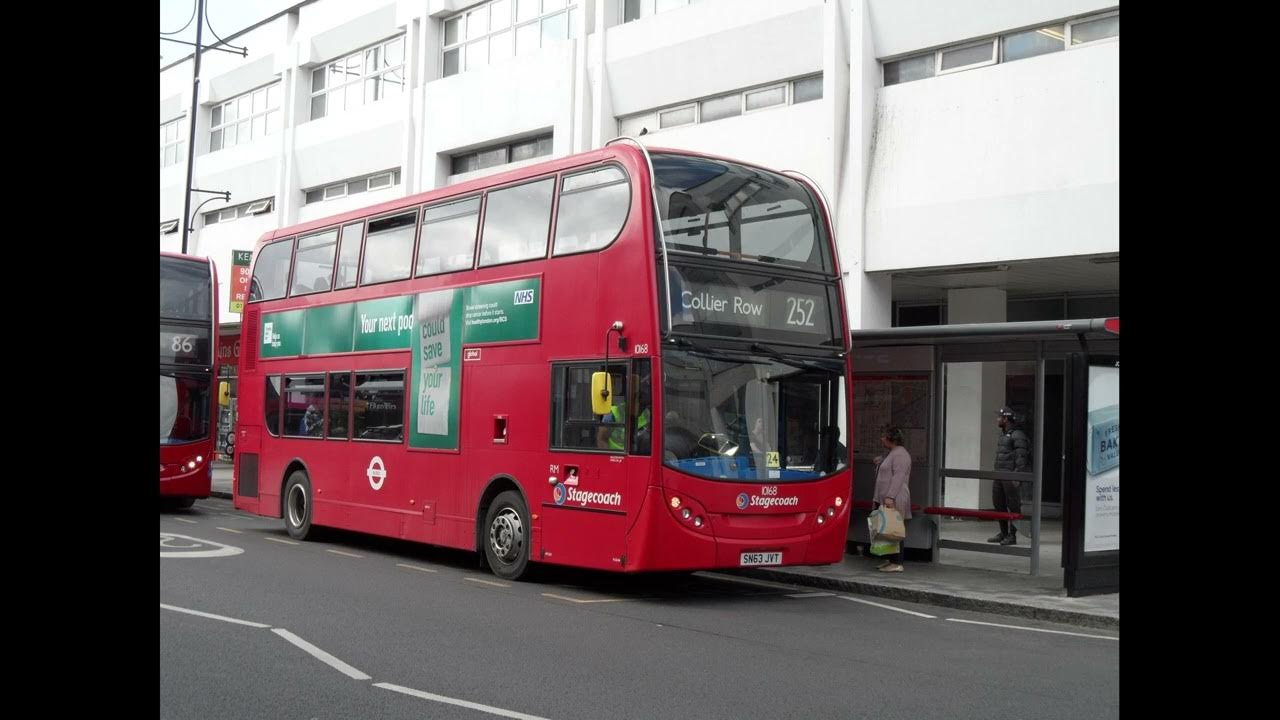 E400 Stagecoach 10168 SN63JVT on Route 252 with a right Wing Mirror