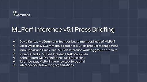 MLPerf Inference v5 1 Press Briefing Q4 2025