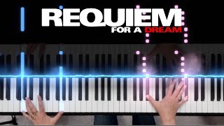Requiem For A Dream - Lux Aeterna - Clint Mansell - Piano Solo Tutorial