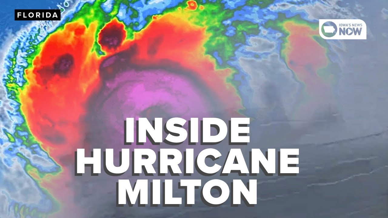 NOAA scientists fly through Hurricane Milton