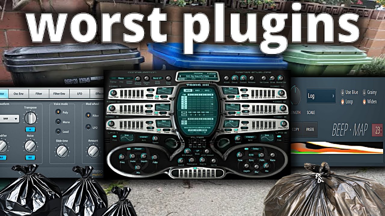 i made a hit using ONLY fl studio's worst plugins - YouTube