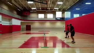 Saby karuppiah Pickleball doubles