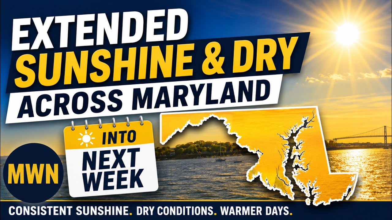 Thursday Maryland Weather Update 5/28/26: Sunshine Returns! - YouTube