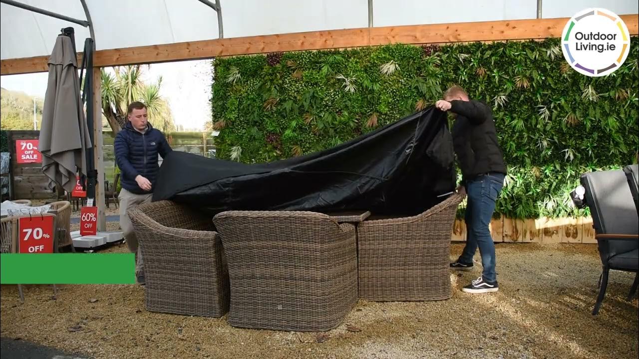 How To Secure Furniture Cover AeroCover YouTube