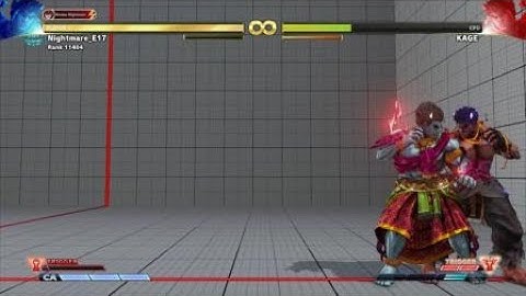 STREET FIGHTER V Kage V Trigger 1 Insane Combo