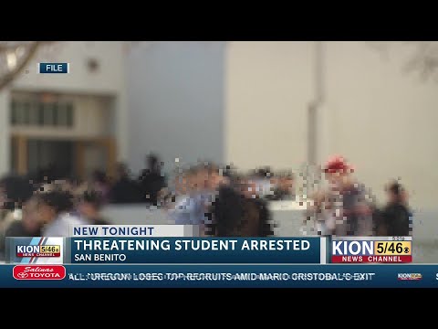 Police arrest suspect threatening students at San Benito High School