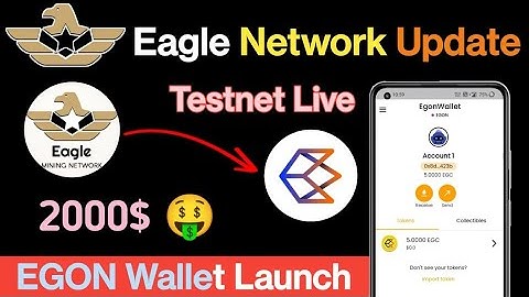 Eagle Network | Withdraw & Kyc Update | Participate On Eagle Testnet | Egon Wallet Full Details