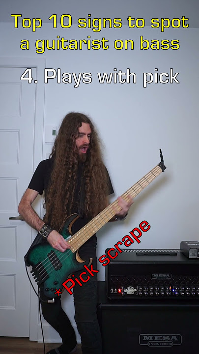 10 signs to spot a guitarist playing bass #impostor