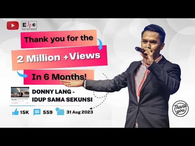 Donny Lang - Idup Sama Sekunsi (Official Music Video) class=