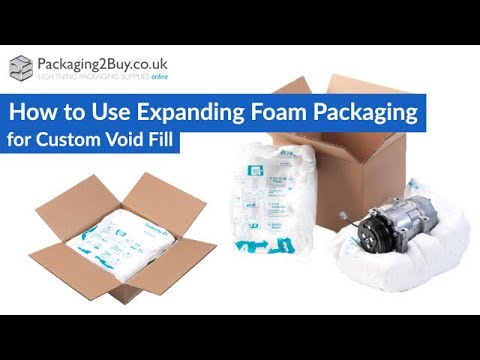 how to use expanding foam packaging 
