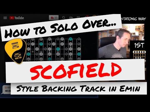 🎸 How to Solo Over Backing Tracks | Smooth and Easy Funk [E Mixo-Dorian - 80 BPM]