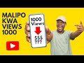 Jinsi Youtube Inavyolipa Kwa Kila Views 1000 Kila Siku Jinsi Youtube Inavyolipa Kwa Kila Views 1000 Kila Siku
