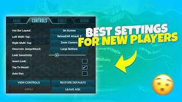 Best Settings of Ark Mobile For New Players - All Settings Explained!