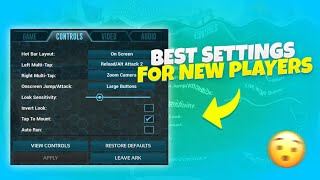 Best Settings of Ark Mobile For New Players - All Settings Explained! screenshot 2