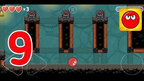 Red Ball 4 - Gameplay Walkthrough Part 9 - Full Game Video : (iOS, Android)