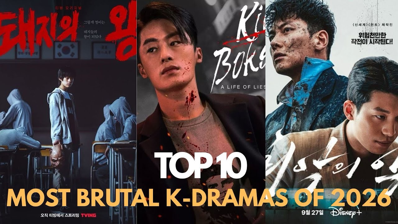 Top 10 Brutal Action K-Dramas You Must Watch 2026 | Revenge, and Unstoppable Justice