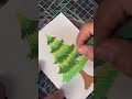 Immersive painting | Christmas tree 🎄 #ImmersivePainting #AcrylicMarkers #Painting #DailyArt