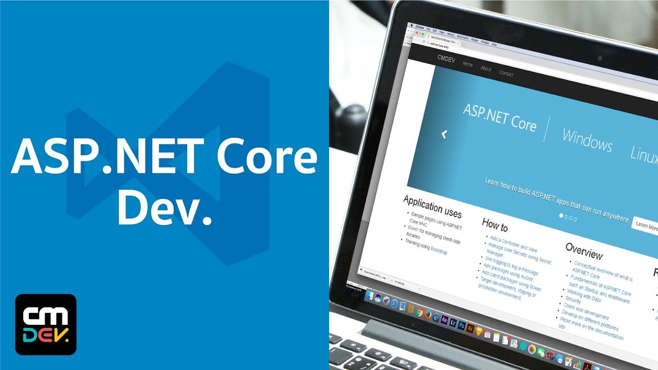 asp net คือ  New 2022  ASP .NET CORE DEV: สอนติดตั้ง + เชื่อมต่อฐานข้อมูล ใน 30นาที