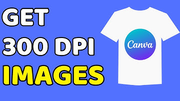 How to get 300 dpi resolution Images using Canva tool -Tshirt Design ( FULL GUIDE)