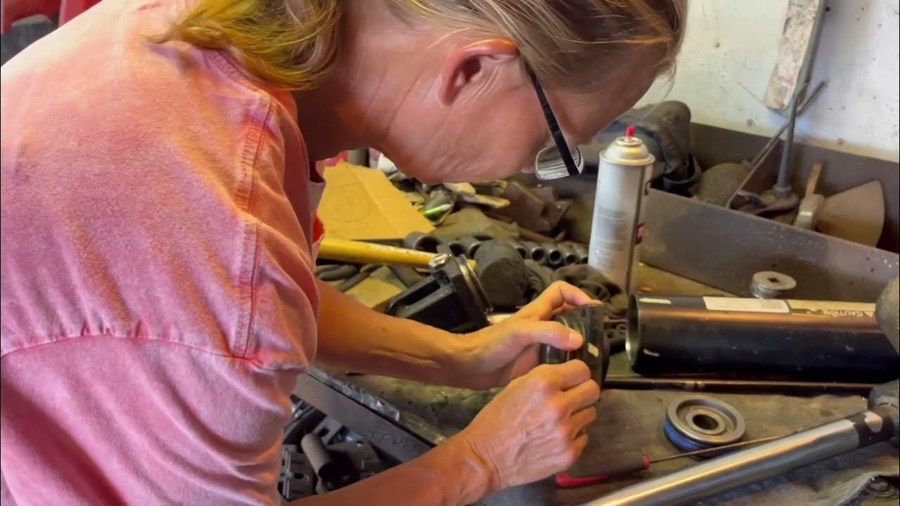 How To Repair A Hydraulic Cylinder On A Bush Hog Bat Wing YouTube