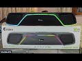 Caidea CSSB100 Jook Soundbar | RGB Light Stereo Speaker 20 W | NISCHAL heartbeat Vlog Ep- 274