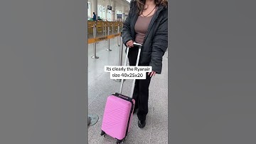 Ryanair Asked Me to Check My Bag… and It FIT! 🎉 | Underseat Luggage You Need!