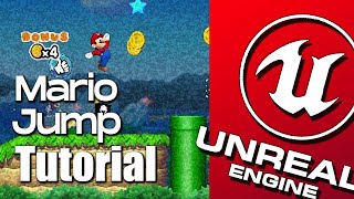 UE4 Mario Jump tutorial - Non Floaty + Double Jump!