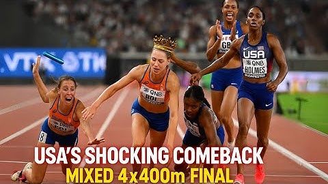 FASTEST MIXED 4X400M RELAY FINALS | WATCH THIS EPIC RACE🔥
