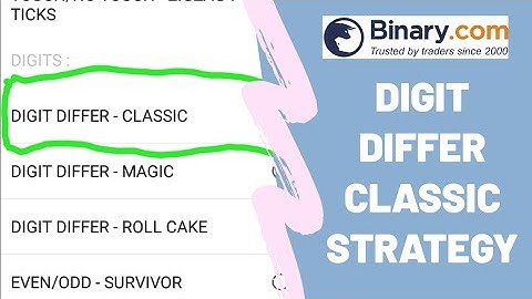 FREE BOT BINARY.COM DIGIT DIFFER CLASSIC STRATEGY