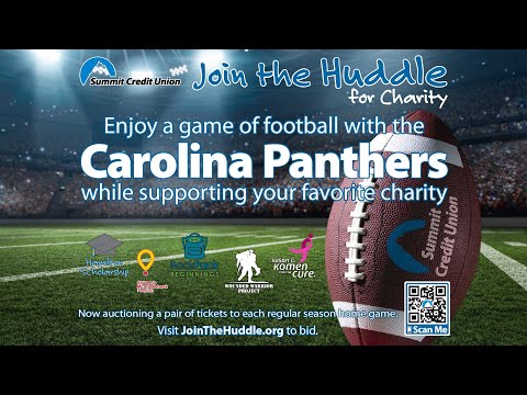 Join the Huddle, football ticket auction