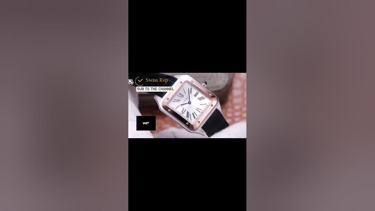 Fake Market Watch | Vid. 95 | Cartier Santos Dumont XL F1F SS & Rose ...