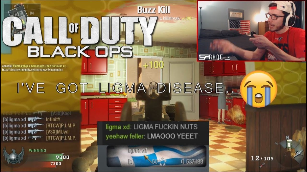 LIGMA DISEASE.. - Rxqe The Tryhard! #2 (BO1 PC)