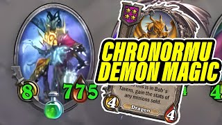 The Chronormu Demon Plays of Our Dreams | Dogdog Hearthstone Battlegrounds