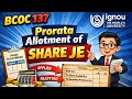 BCOC 137 IMPORTANT journal entry video malayalam 