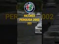 RICORDI PERGUSA 2002??? #alfaromeo #alfaromeojunior #fabriziogiovanardi #alfa156 #etcc2002