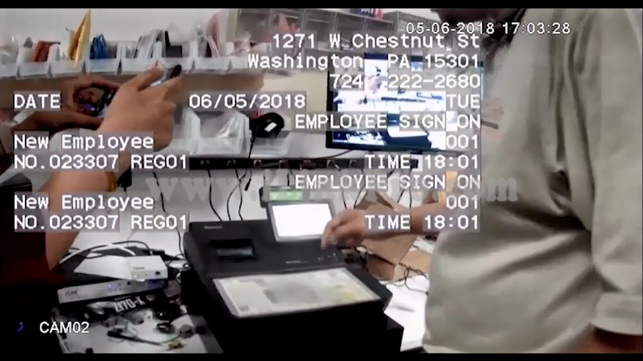 Connected iLinkPro iTIVO HD Text Inserter Overlay to Samsung SAM4S POS Cash Register