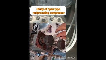 Study of open type reciprocating compressor..#like,#share#subscribe ,#trending #compressor #hvac