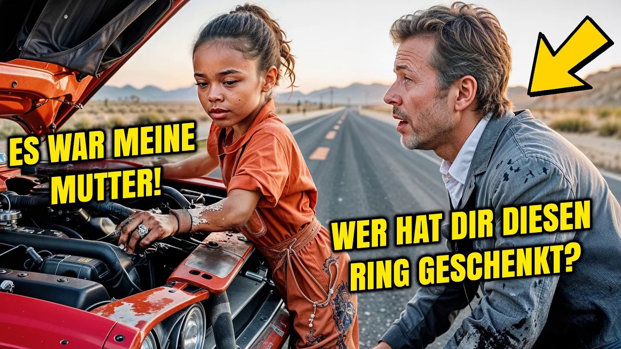 Ein kleines schwarzes Mädchen hilft einem Millionär – Dann entdeckt er den Ring an ihrem Finger