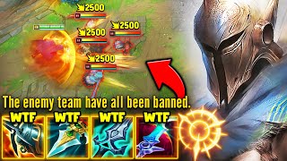 This Pantheon build got the ENTIRE enemy team BANNED! (PROOF AT THE END)