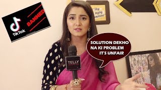 Srishti Jain UPSET On TikTok Ban In India | EXCLUSIVE INTERVIEW