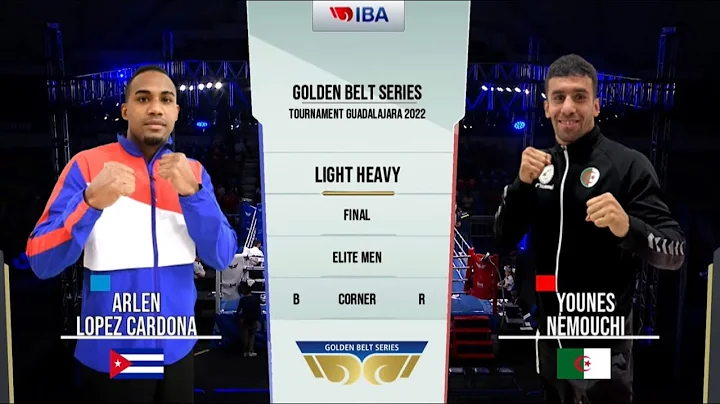 Arlen Lpez (CUB) vs. Younes Nemouchi (ALG) Golden ...
