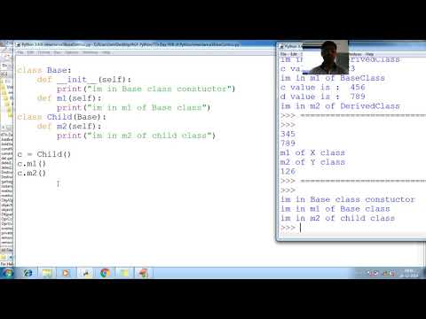 172 Python Inheritance Program Python Programming Tutorial for beginner to advance with Source Code