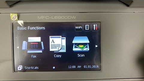Brother Printer/Multifunction Paper Tray settings walk through