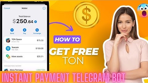 Instant payment | instant ton withdraw | instant payment telegram bot #instant #withdraw #ton #usdt