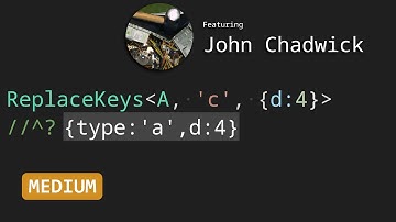 ReplaceKeys with John Chadwick - TypeScript Type Challenges #1130 [MEDIUM]