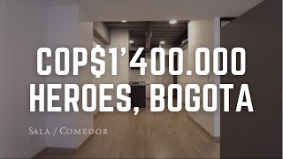 Se Arrienda Este Hermoso Loft En Heroes, Bogotá