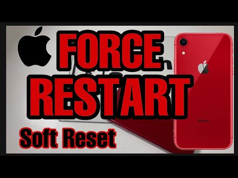 iPhone XR Force Restart - HOW TO (Fix Laggy/ Stuck / Frozen iPhone
