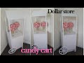 Candy Cart DIY with foam board // Sweet cart DIY// Dollar store Candy cart