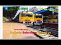 Colourful EMU Local trains | Kolkata Suburban Railways | Eastern Railway | Indian Railways